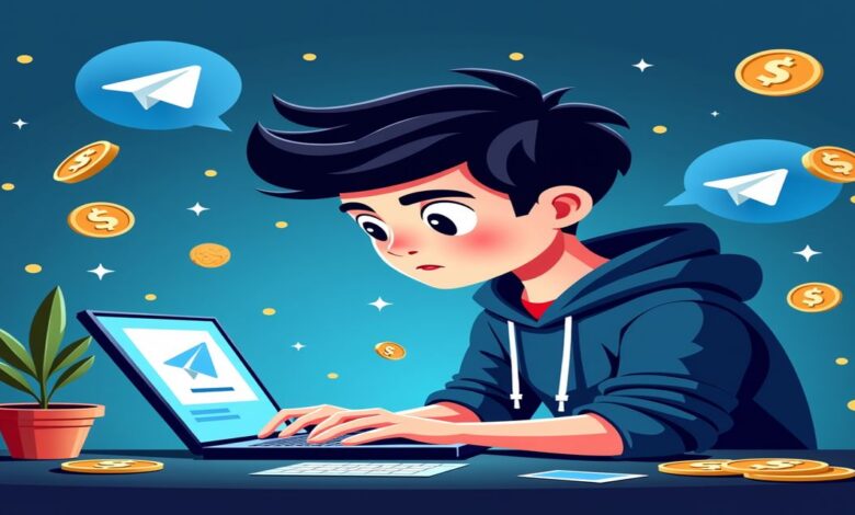 وام‌ غیرمجاز تلگرامی
