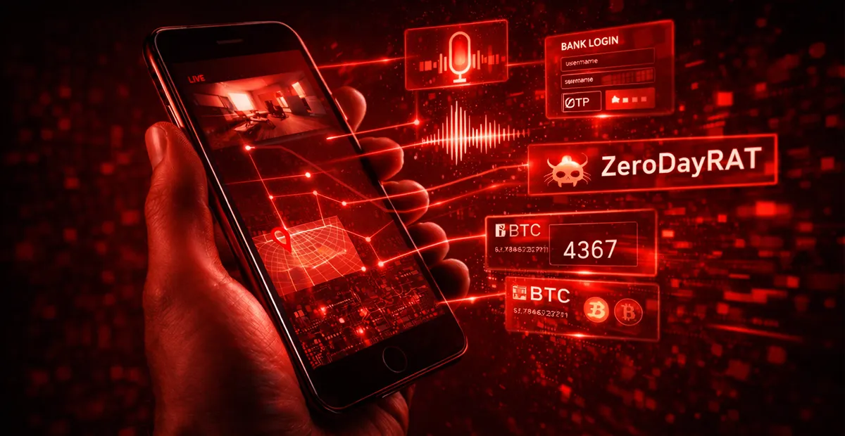 بدافزار ZeroDayRAT چیست؟ بدافزار جاسوسی ZeroDayRAT