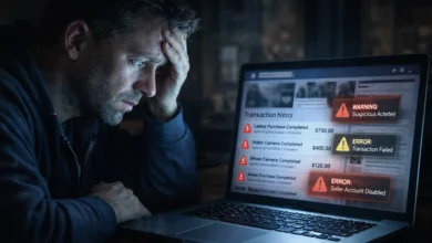 فروشنده آنلاین ناپدید شد شکایت از فروشنده ناپدید شده