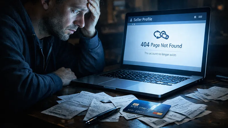 اگر فروشنده آنلاین ناپدید شد، چطور شکایت مؤثر ثبت کنیم؟