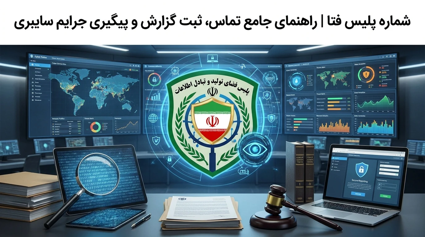 شماره پلیس فتا | راهنمای جامع تماس، ثبت گزارش و پیگیری جرایم سایبری شماره پلیس فتا | راهنمای جامع تماس، ثبت گزارش و پیگیری جرایم سایبری