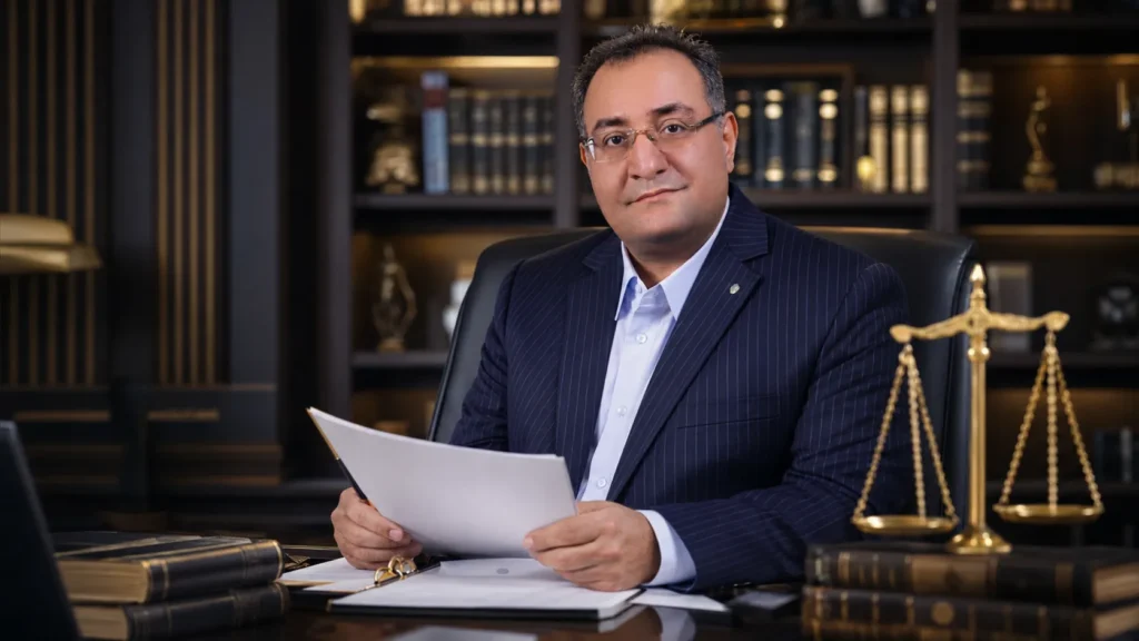 وکیل اختلاس در حال بررسی اسناد پرونده مالی کارکنان دولت