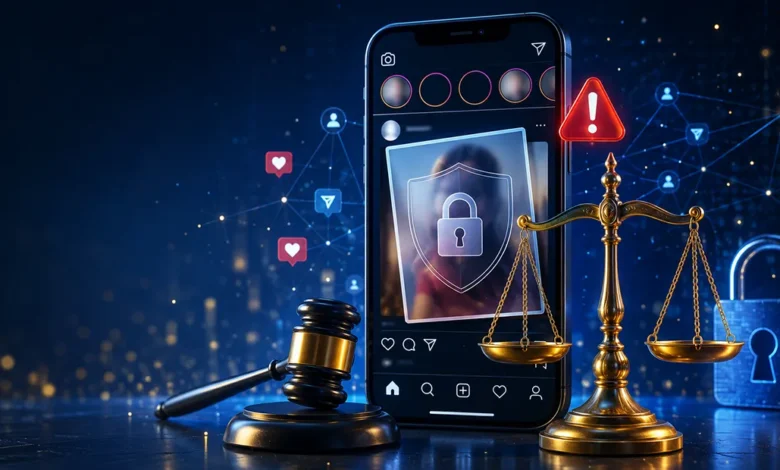 مجازات انتشار عکس خصوصی در اینستاگرام