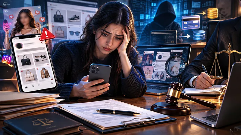 مسئولیت اینفلوئنسرها در تبلیغ پیجهای کلاهبردار اینستاگرامی چیست؟ بررسی ادله دیجیتال برای شکایت از اینفلوئنسر تبلیغ کننده پیج کلاهبردار در اینستاگرام