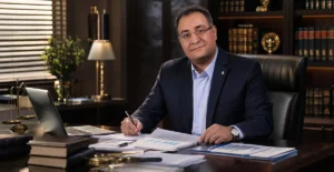 وکیل علیرضا طباطبایی هاشمی وکیل خیانت در امانت در حال بررسی پرونده مالی و اسناد قرارداد